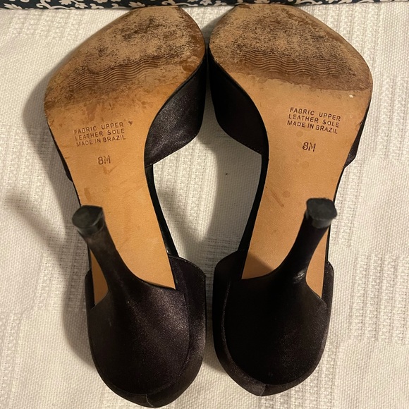 Satin Peep Toe Pumps - Picture 4 of 4